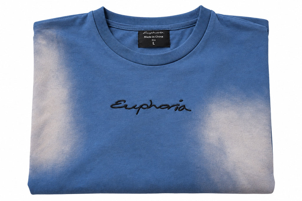 Euphoria Apparel Earth Tee folded detail view