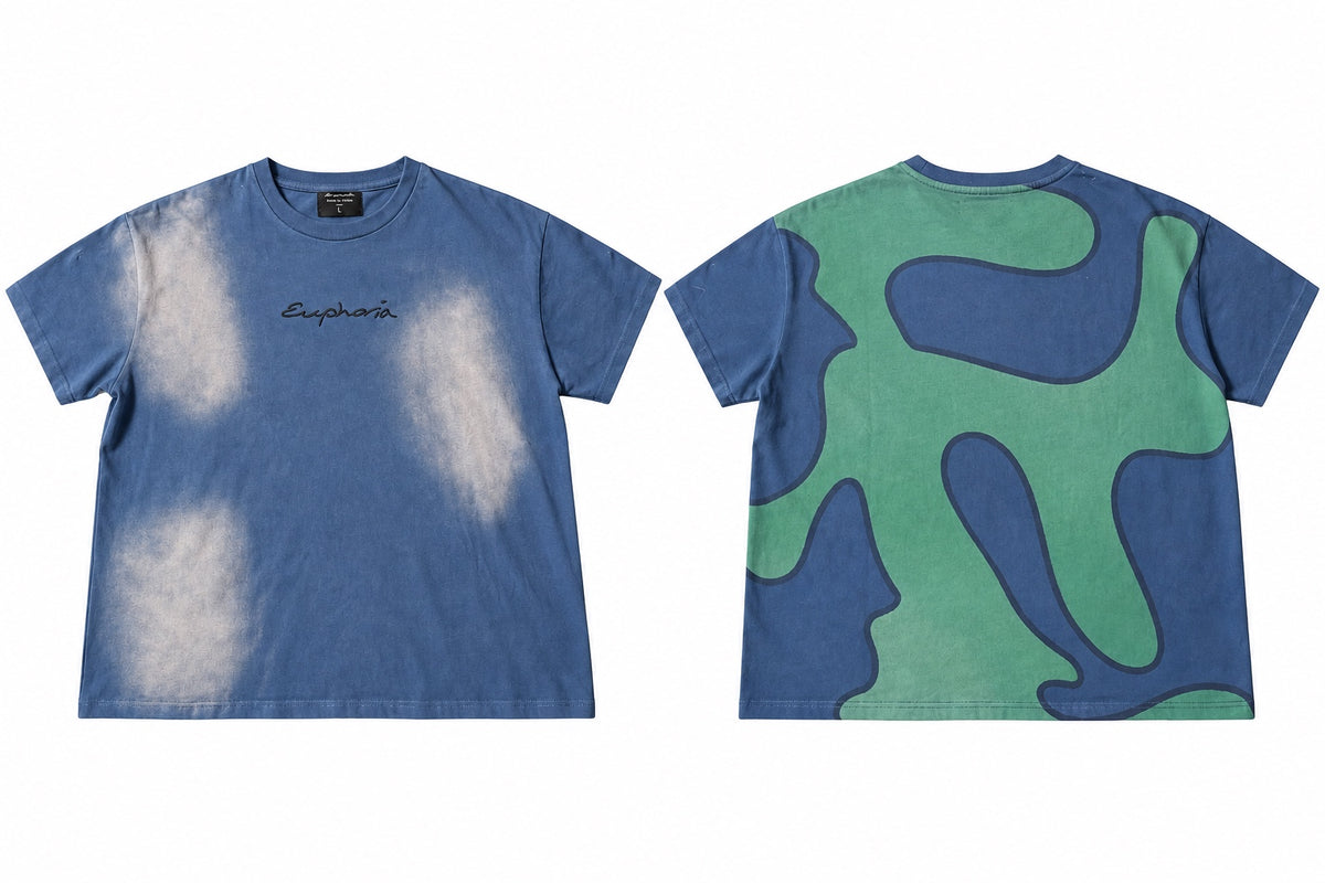 Euphoria Apparel Earth Tee front and back views